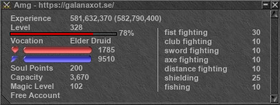 Signature for player Amg