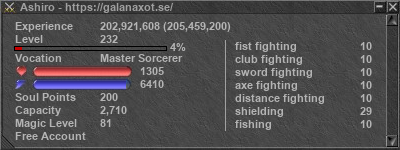 Signature for player Ashiro