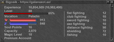 Signature for player Bigosik