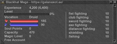 Signature for player Blackhat Mage