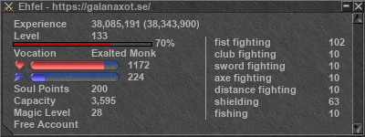 Signature for player Ehfel