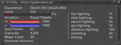 Signature for player El Pally