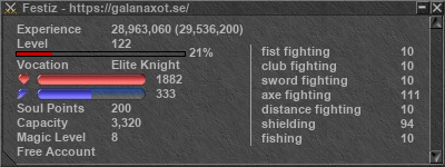 Signature for player Festiz