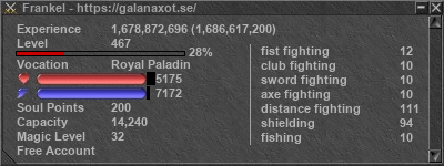 Signature for player Frankel