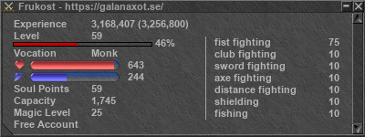 Signature for player Frukost