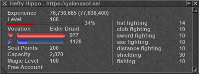 Signature for player Hefty Hippo