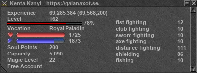 Signature for player Kenta Kanyl