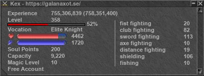 Signature for player Kex