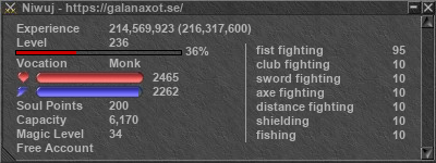 Signature for player Niwuj