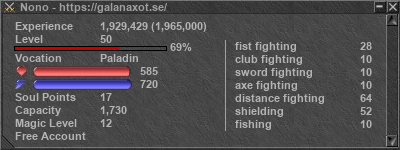 Signature for player Nono