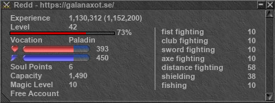 Signature for player Redd