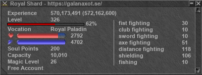 Signature for player Royal Shard