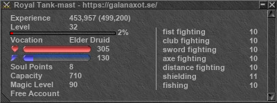 Signature for player Royal Tank-mast