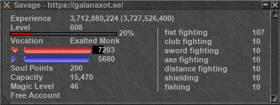 Signature for player Savage