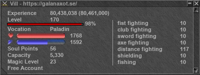 Signature for player Vill